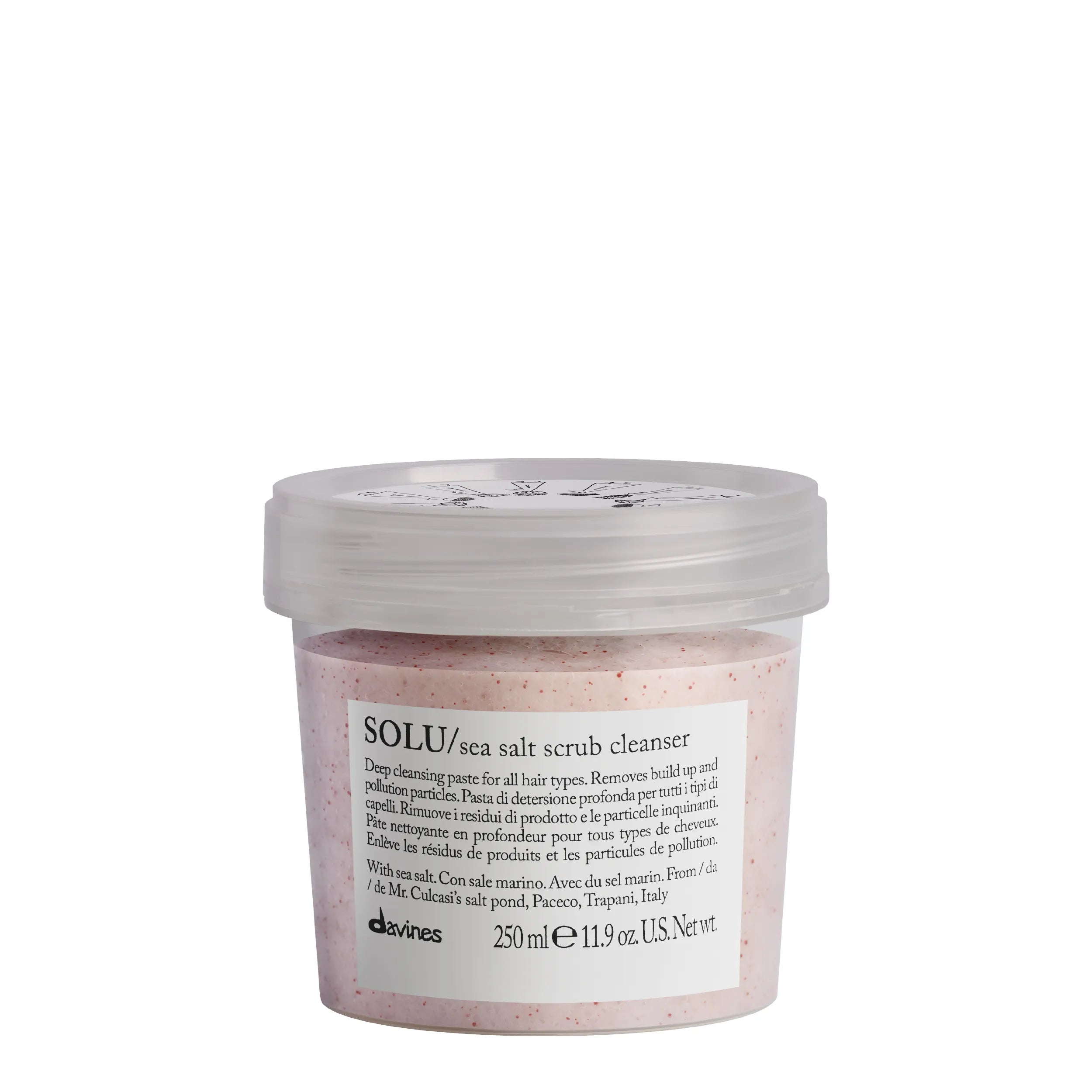 Solu Sea Salt Scrub Cleanser 250ml image 0