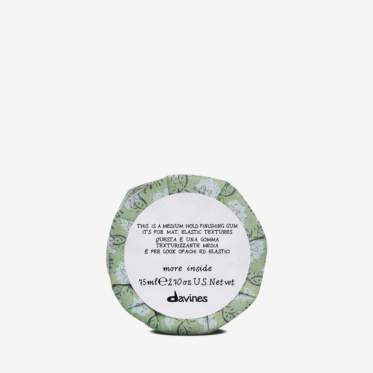 This is a Medium Hold Finishing Gum 75 ml