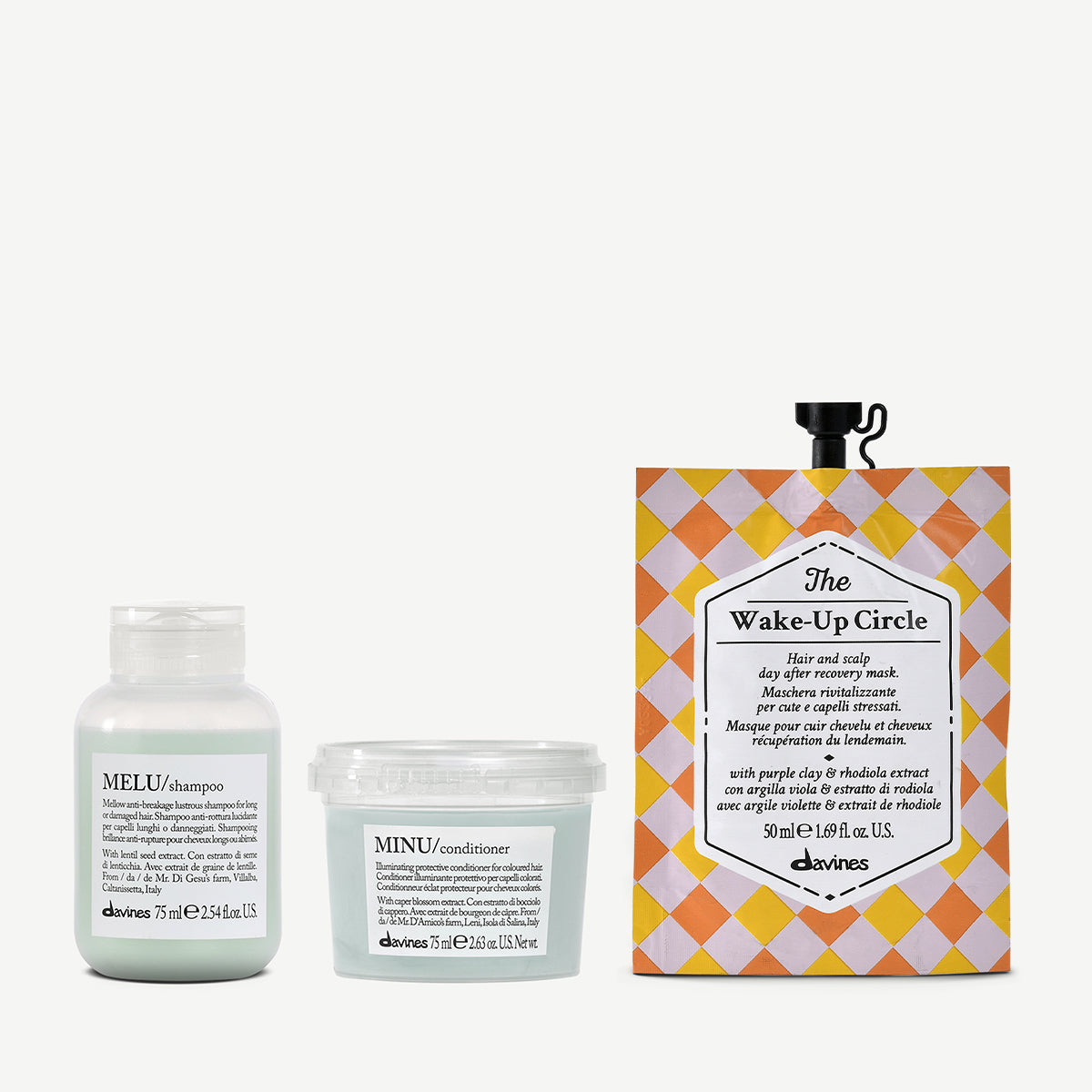 Colored Hair Travel Set 1 kit