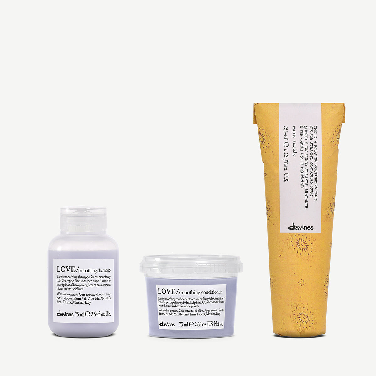 Straight-haired Travel Set 1 kit