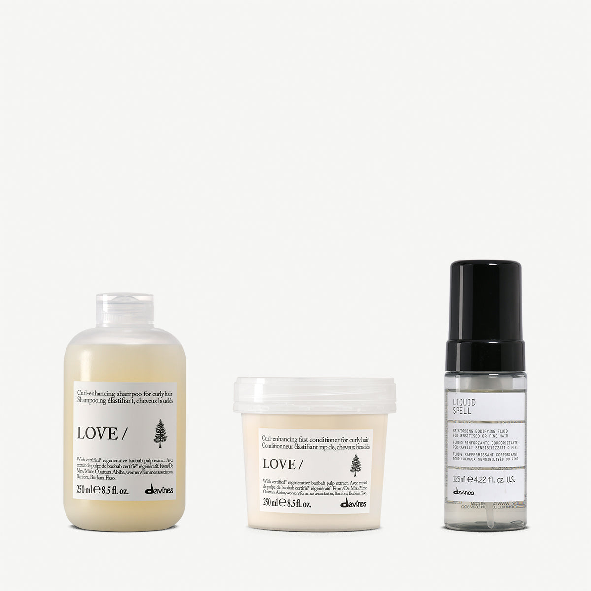 LOVE CURL Duo + Liquid Spell 1 kit