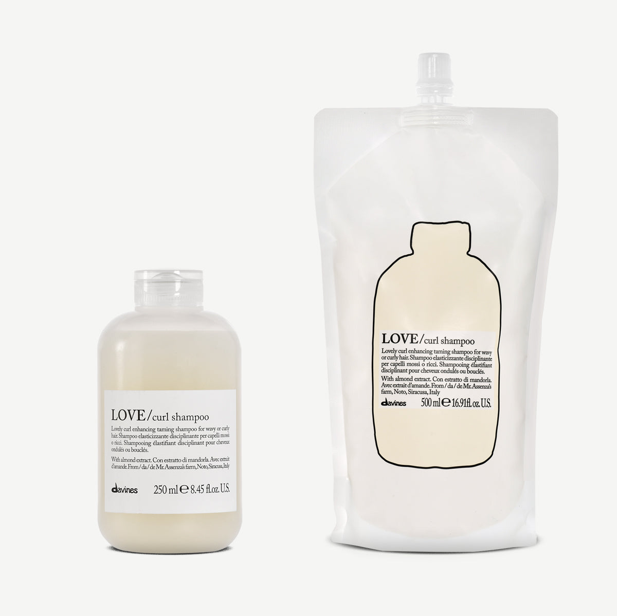 LOVE Curl Shampoo Refill Duo 1 kit